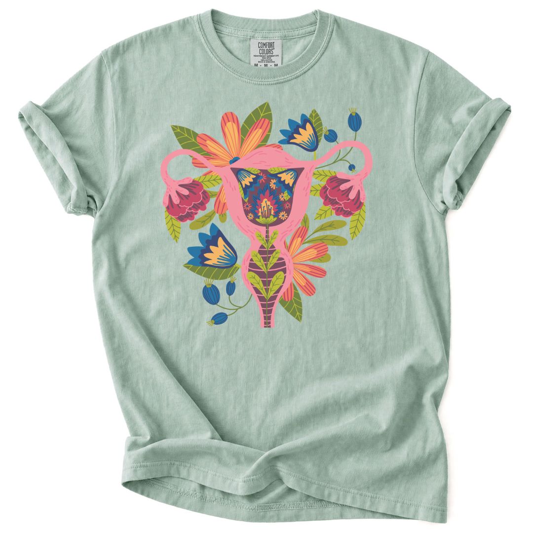 Blooming Uterus Tee
