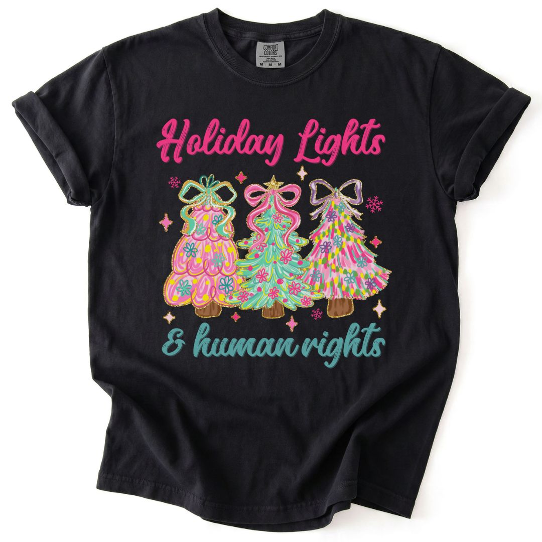Holiday Lights & Human Rights Tee