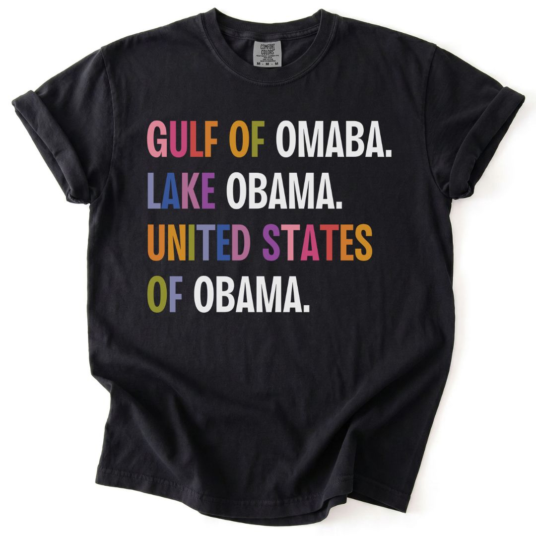 Rainbow United States of Obama Tee