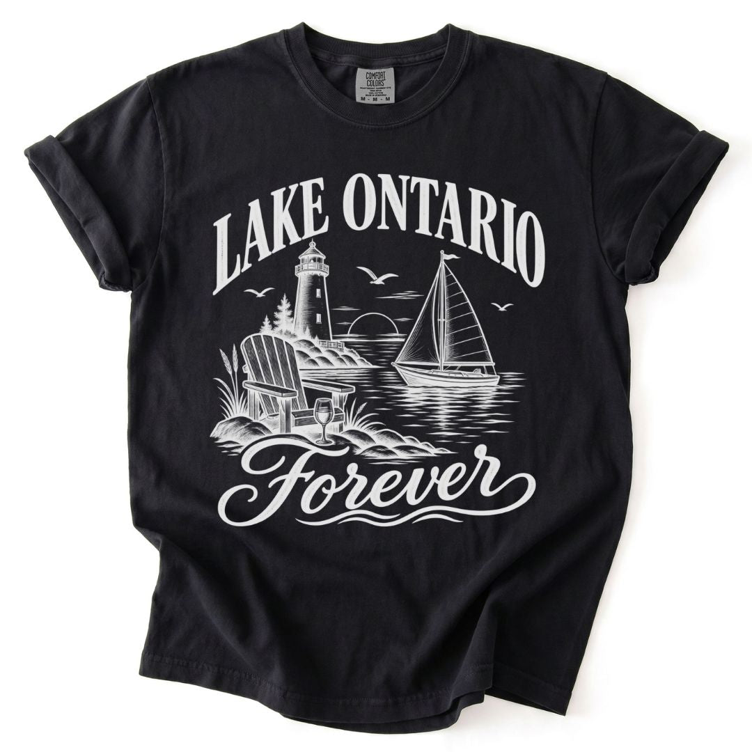 Lake Ontario Forever Beach Tee