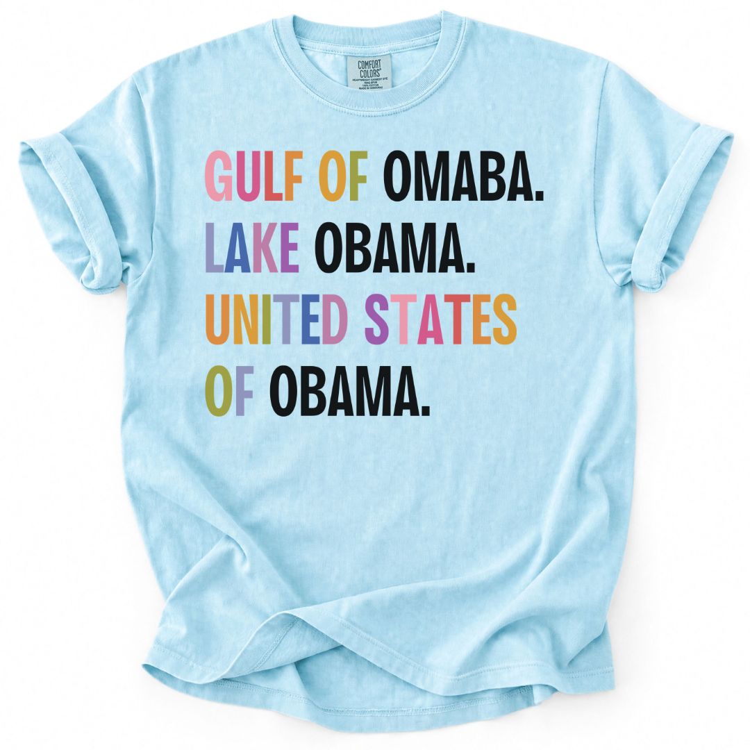 Rainbow United States of Obama Tee