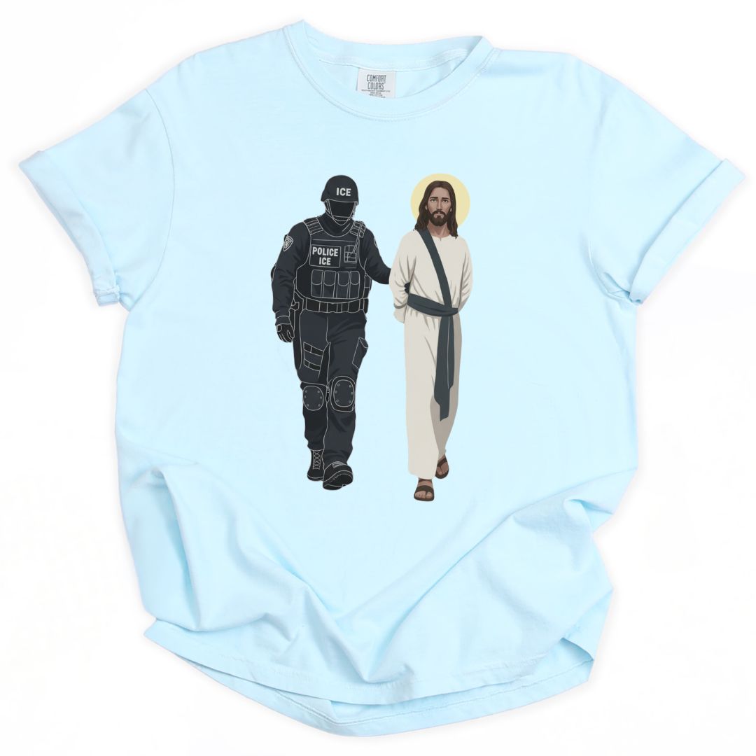 Ice Arresting Jesus Tee