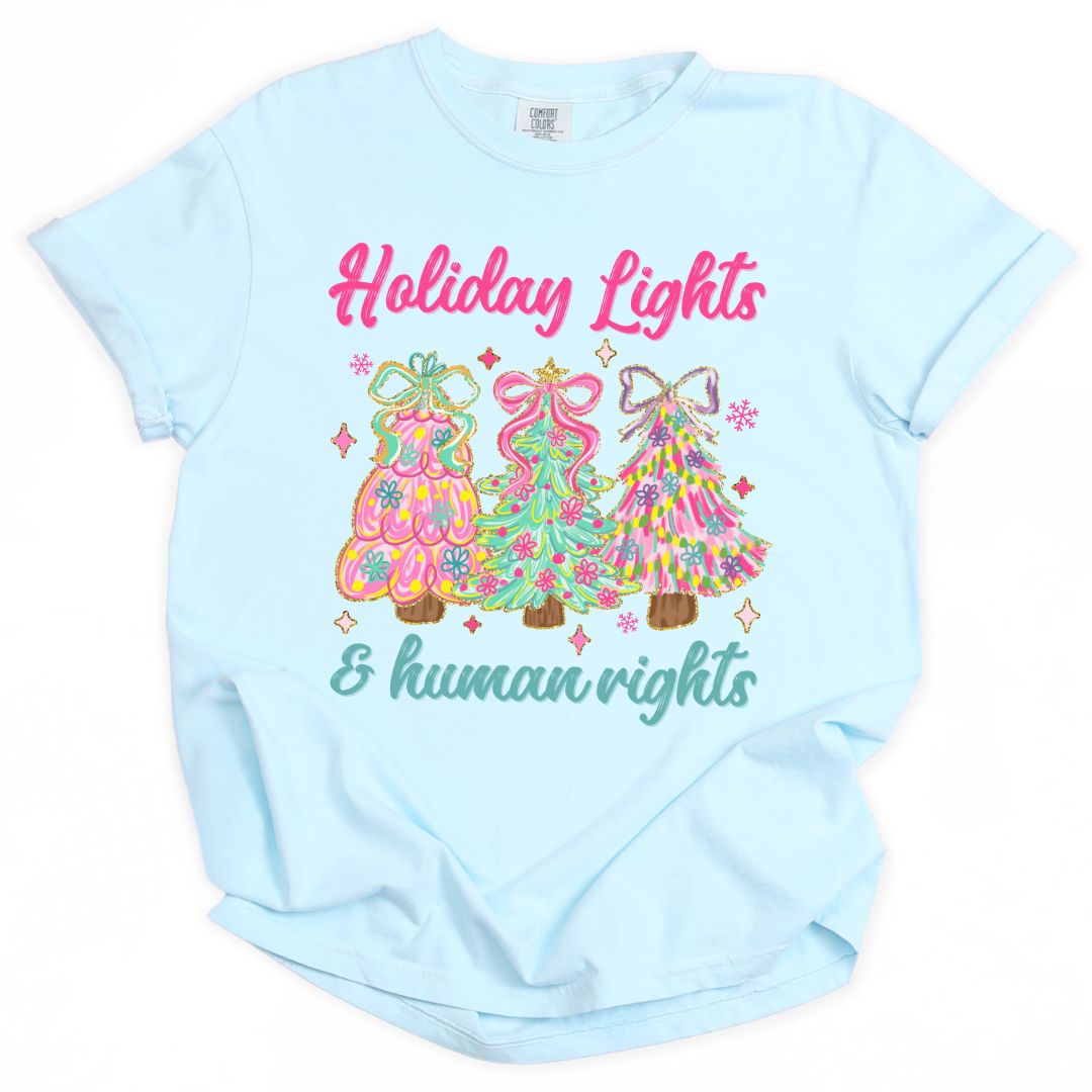 Holiday Lights & Human Rights Tee