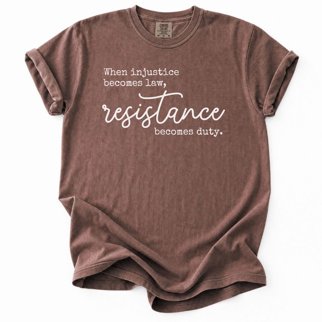 Resistance Becomes Duty Tee