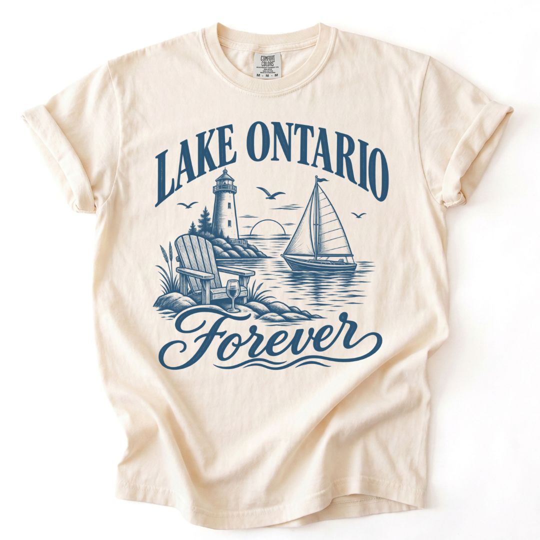 Lake Ontario Forever Beach Tee