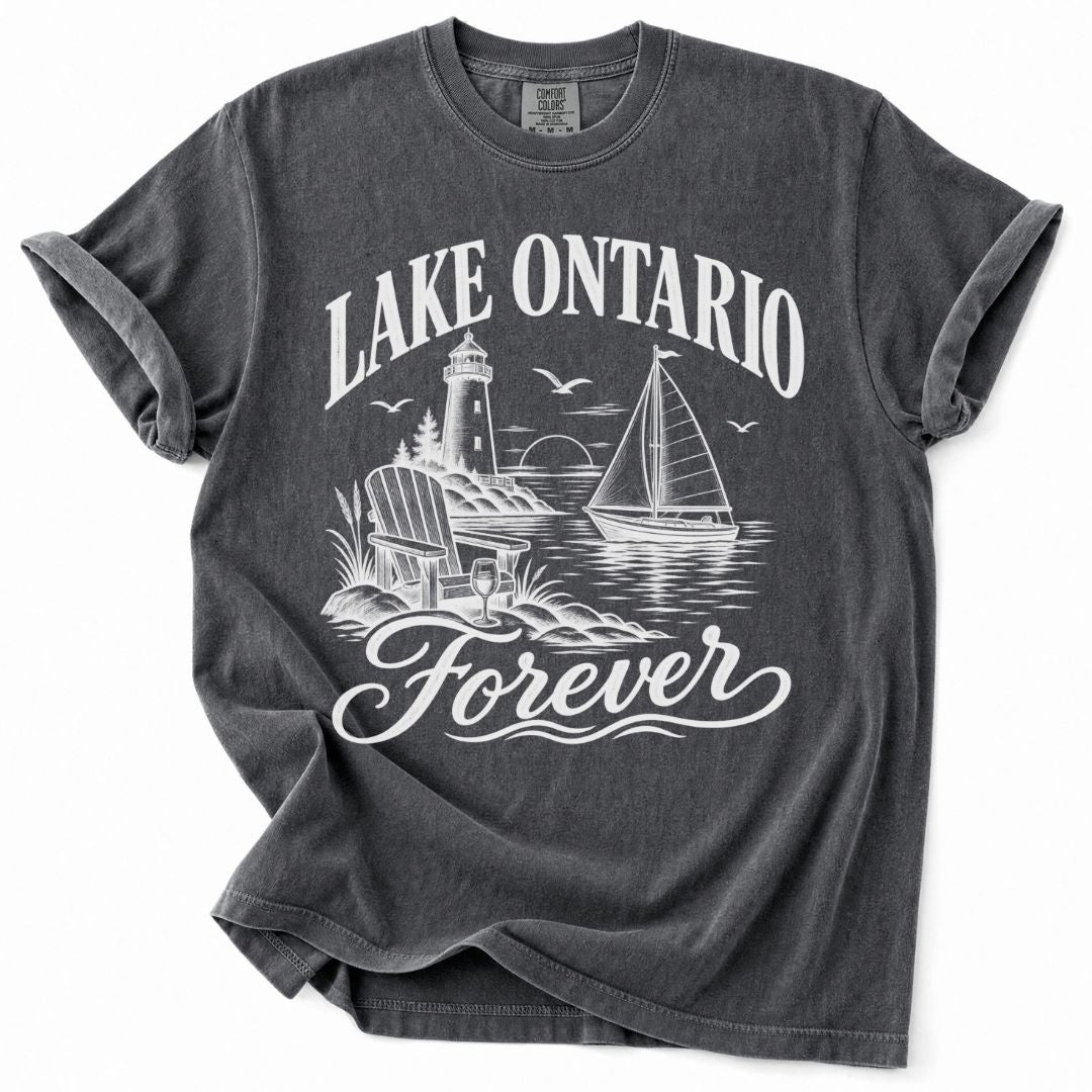 Lake Ontario Forever Beach Tee