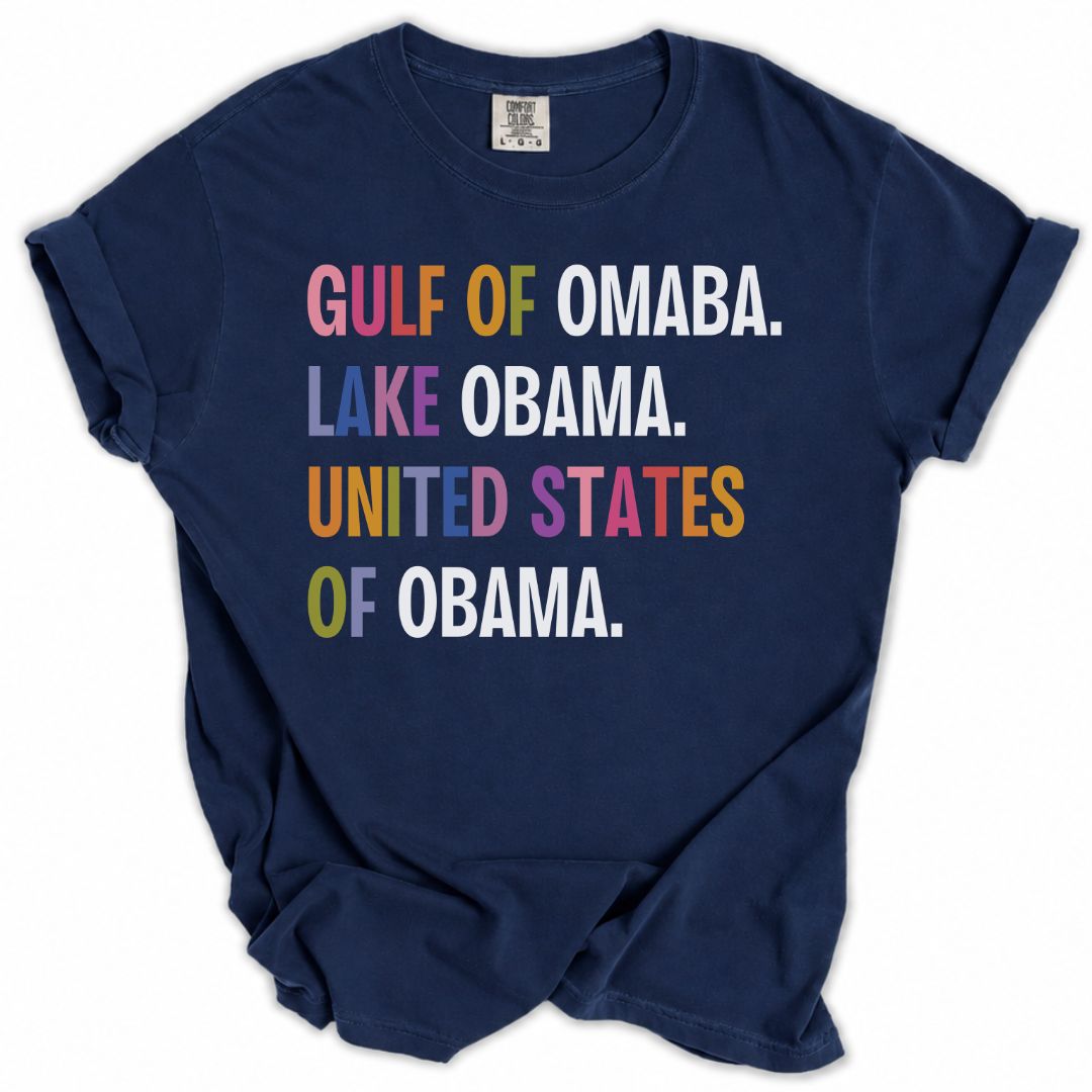 Rainbow United States of Obama Tee