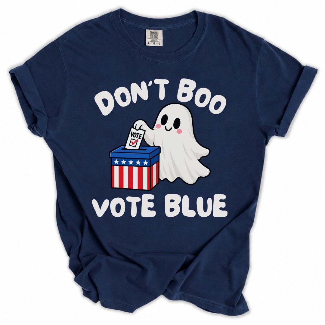 Don't Boo Vote Blue Tee