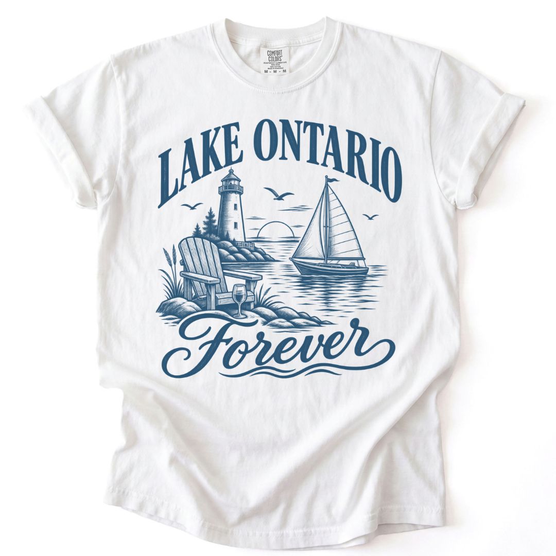 Lake Ontario Forever Beach Tee